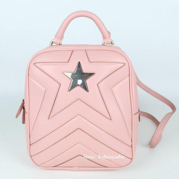 Stella McCartney Pink Star Backpack – Vegan Leather Bag for Trendy Daywear main image 10